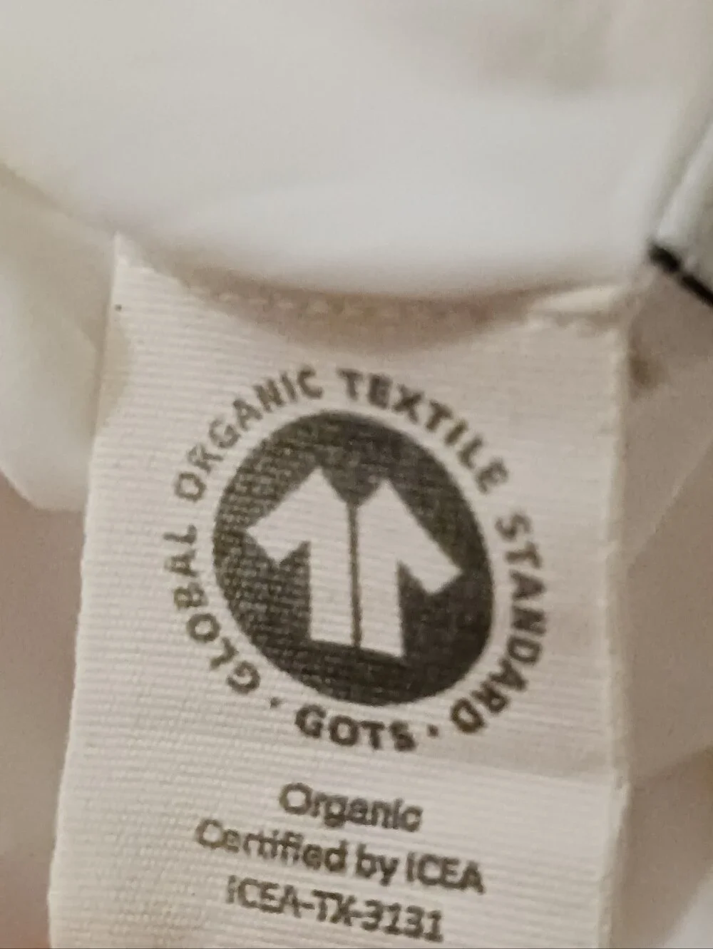 Quince White Organic Cotton Percale Duvet Cover EUC